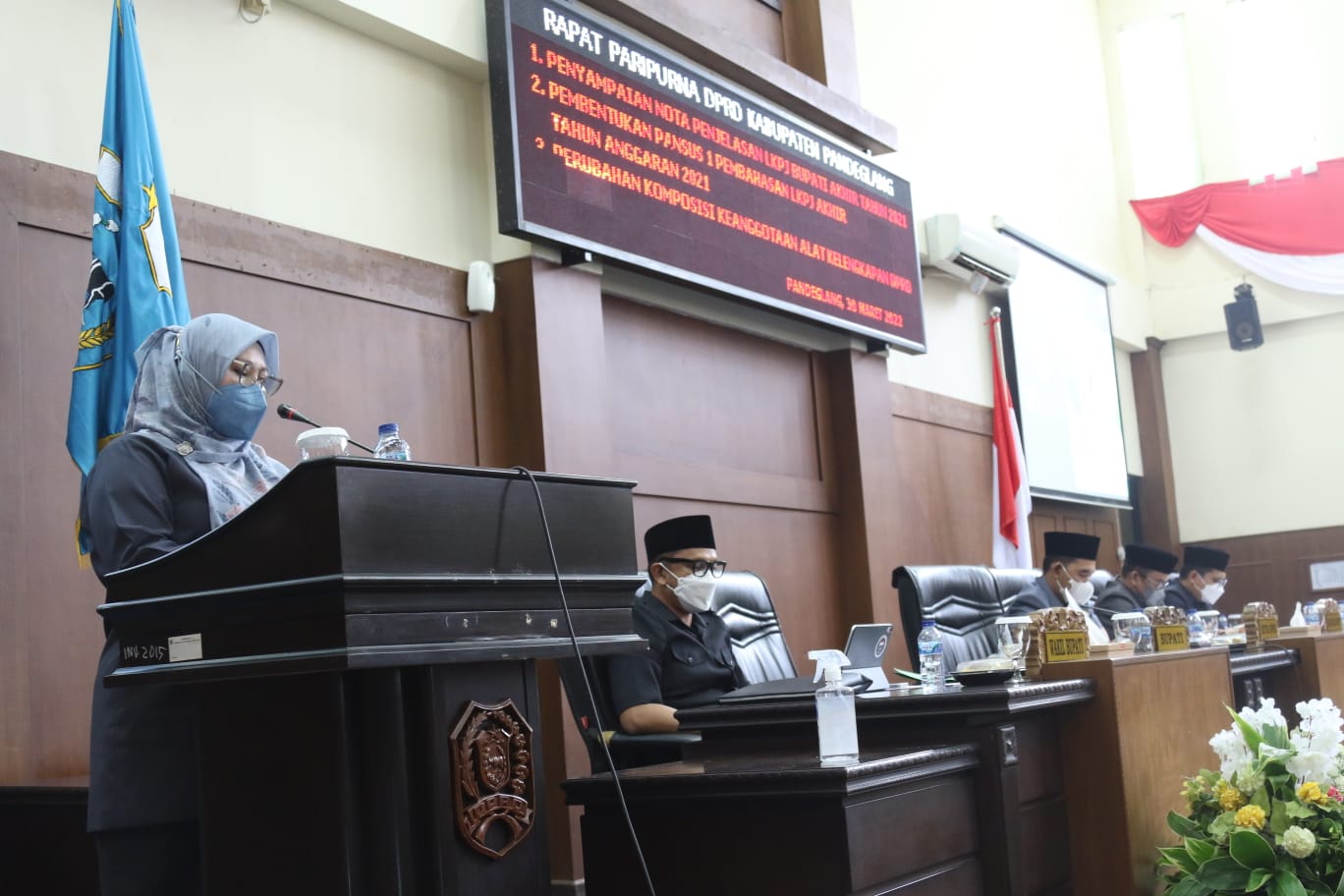 sampaikan LKPj 2021