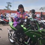 Mels Amalia Joki Cewek Ramaikan Street Race BSD