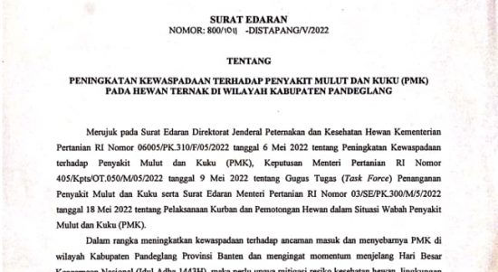 SE Bupati Pdg